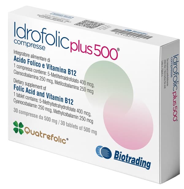 Idrofolic Plus 500 30 Compresse