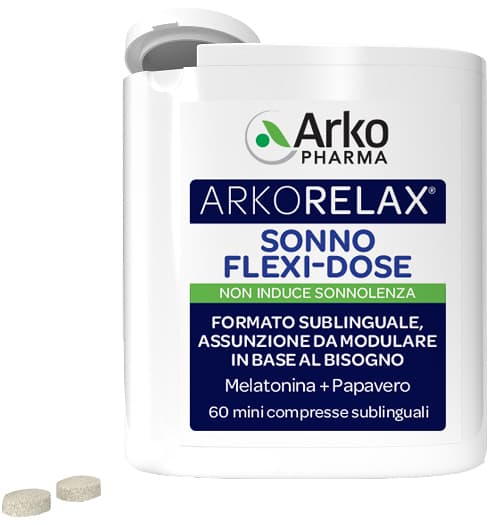 Arkofarm Arkorelax Sonno Flexi Dose 60 Mini Compresse