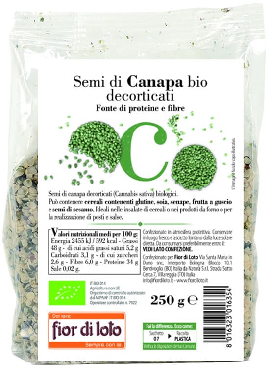 FdL Semi Canapa Decort.250g