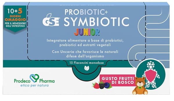Probiotic+ Gse Symbiotic Junior 15 Flaconcini