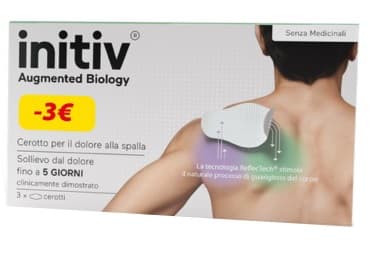 Cerotto Dolore Spalla Initiv 3 Pezzi Promo