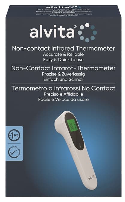 Alvita Termometro Auricolare A Infrarossi