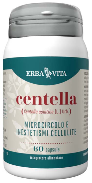 Centella 60 capsule 400 mg erba vita