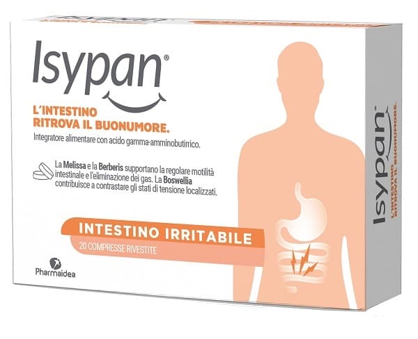 Isypan Intestino Irritabile Integratore per Regolarità Intestinale 20 Compresse