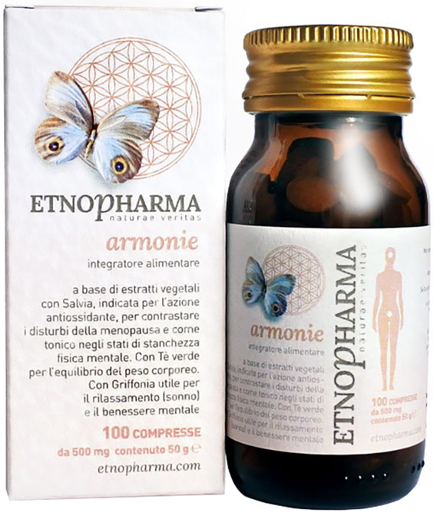 Etnopharma Armonie Integratore Ciclo Mestruale 100 Compresse