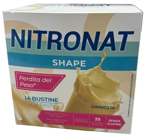 Nitronat Shape Vaniglia 14 Bustine