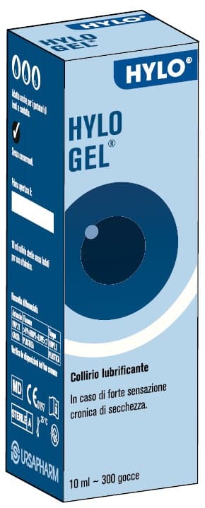 Collirio Lubrificante Hylo Gel Ialuronato Di Sodio 2 Mg/Ml 10 Ml
