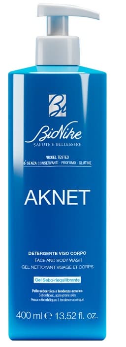 Aknet Detergente Viso Corpo 400 Ml