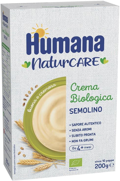 Humana Crema Biologica Semolino 200 G