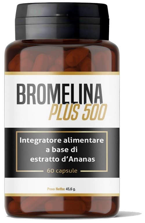 Bromelina Plus 500 60 Capsule