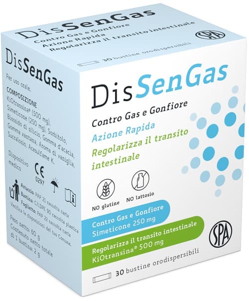 Dispositivo Dissengas 30 Bustine Orodispersibili