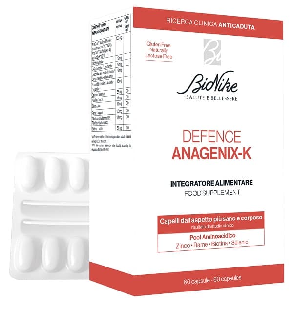 Defence Anagenix K Integratore Alimentare 60 Capsule