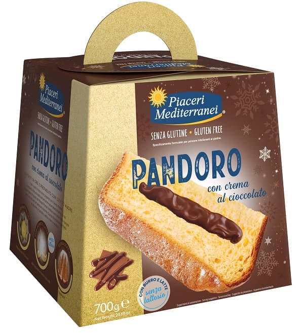 Piaceri Mediterranei Pandoro Crema Al Cioccolato 700 G
