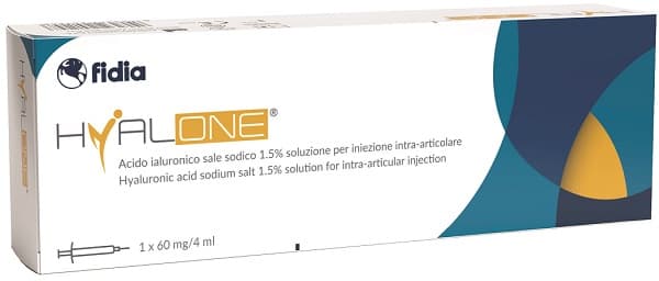 Siringa intra-articolare hyalubrix 60 acido ialuronico 1,5% 60 mg 4 ml no eto