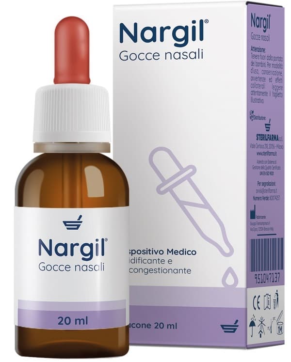 Gocce Nasali Nargil 20 Ml