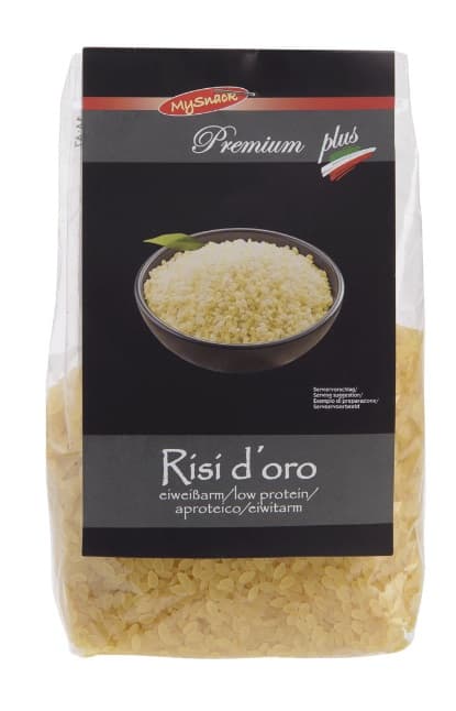 My snack premium plus risi d'oro pasta aproteica 500 g