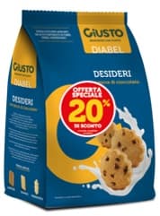 Giusto Diabel Desideri Con Gocce Di Cioccolato 150 G Taglio Prezzo 20%
