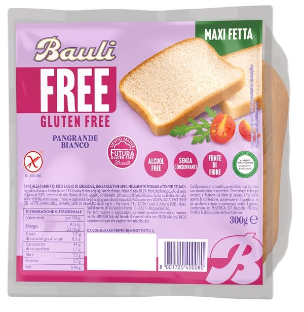 Bauli Free Pangrande Bianco 300 G