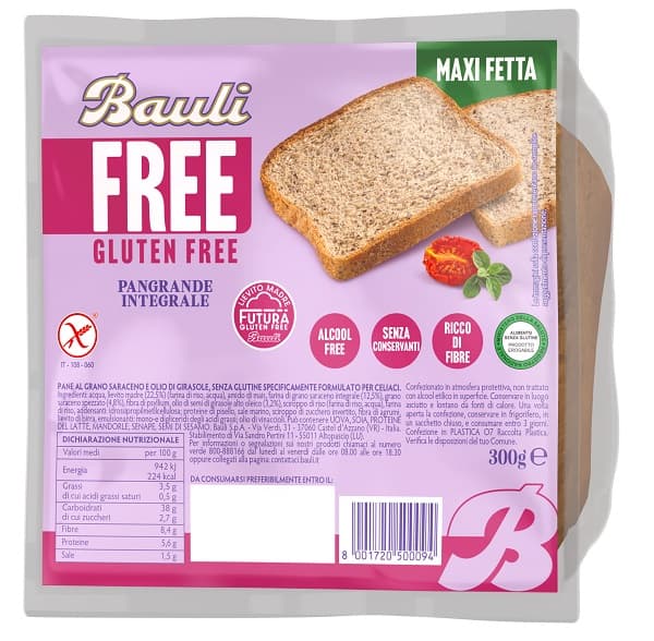 Bauli Free Pangrande Integrale 300 G