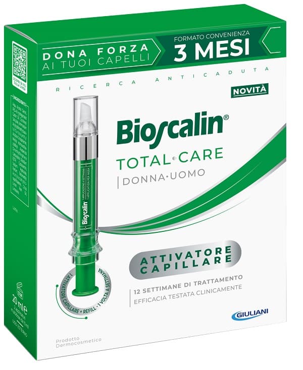 Bioscalin Total Care Attivatore Capillare 10 Ml + 1 Refill