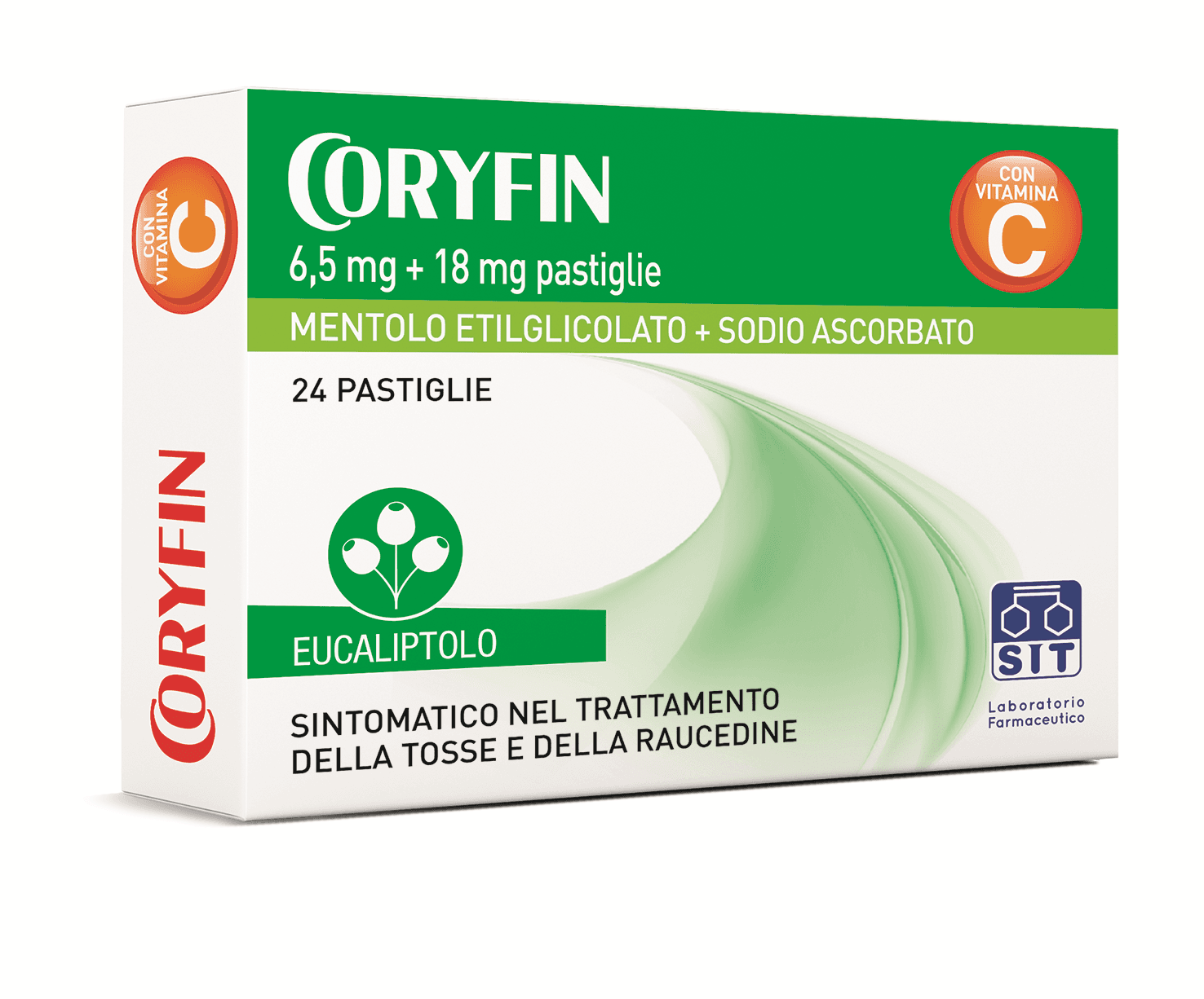 Coryfin c 24 compresse gusto mentolo-eucaliptolo
