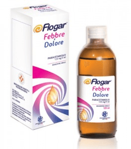 Flogar febbre e dolore 120 mg/5 ml soluzione orale
