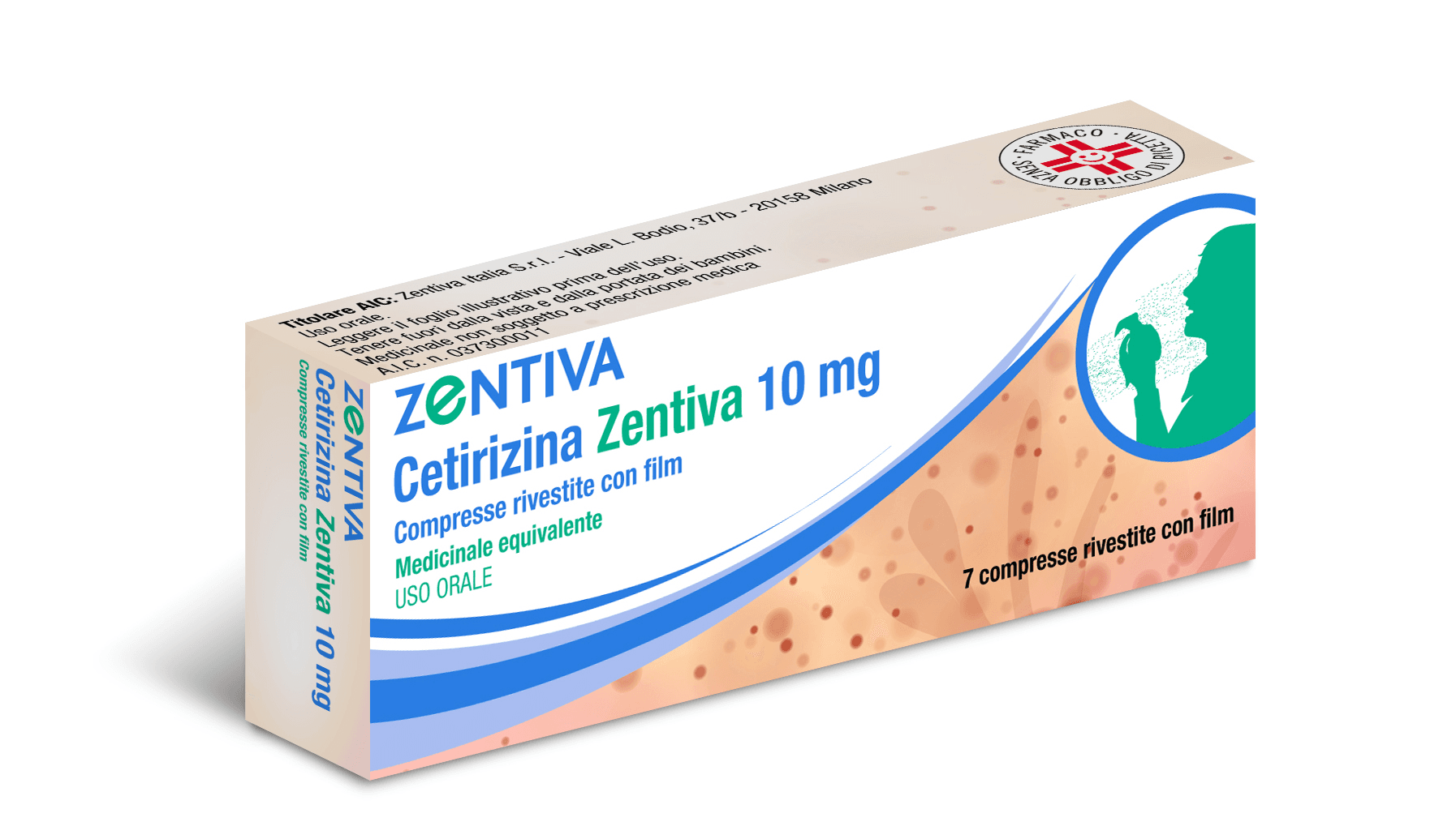 Cetirizina zent*7cpr riv 10mg