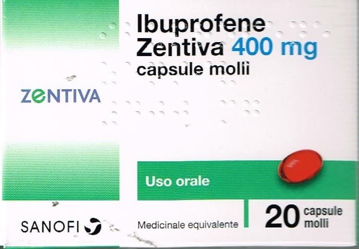 Ibuprofene zen*20cps mol 400mg