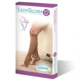 Ladygloria 12 gambaletto punta aperta sahara 4