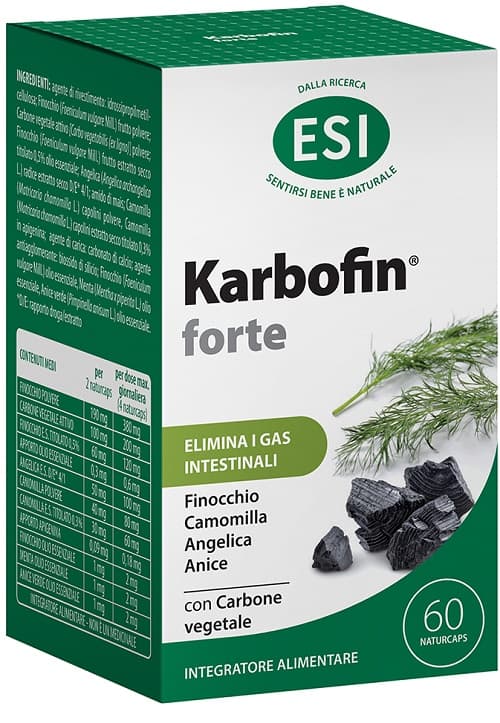 Esi Karbofin Forte 60 Naturcaps