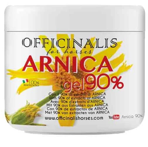 Arnica Gel 90% Officinalis Per Muscoli e Tendini dei Cavalli 500 ml