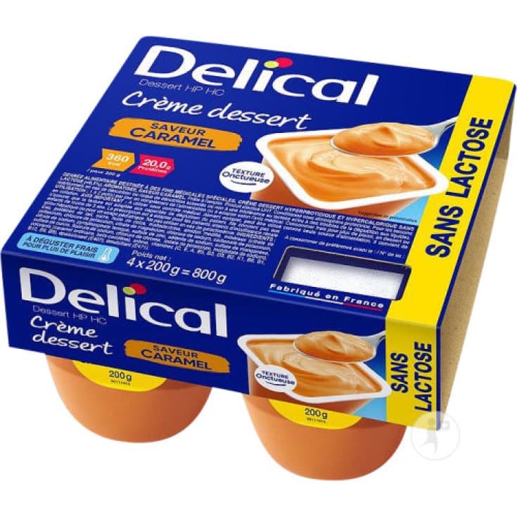 DELICAL Caramel 4x125g