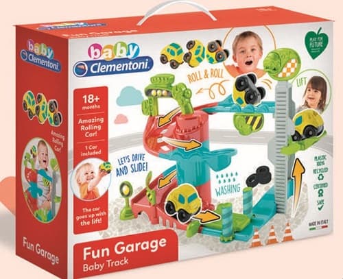 Fun Garage Baby Track - Garage con macchinina