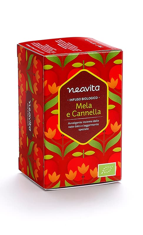 Neavita Infuso Biologico Mela E Cannella, 15 Filtri