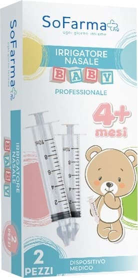 IRRIGATORE NASALE BABY 2PZ SF+