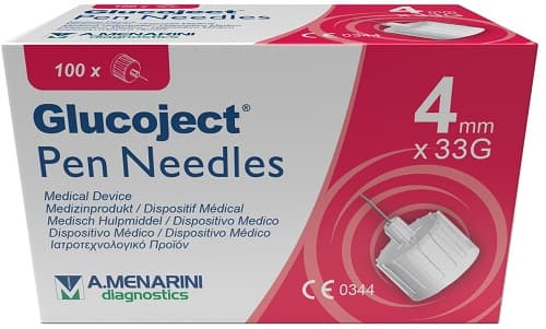 GLUCOJECT AGO PENNA 4MM G33