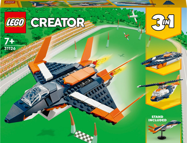 Lego 31126 jet supersonico