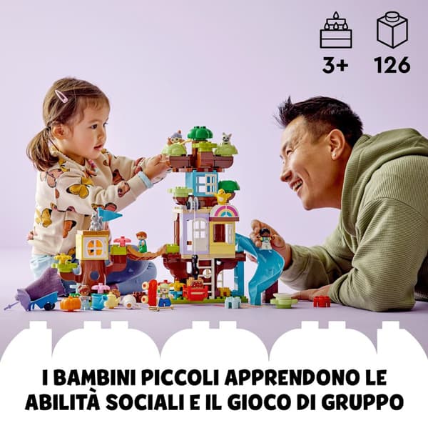 LEGO DUPLO TOWN CASA SULL' ALBERO 3 IN 1 10993