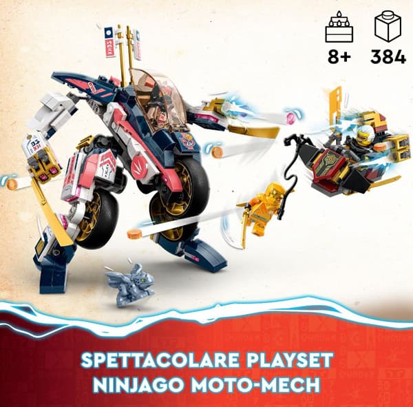 LEGO 71792 Moto-mech Transformer di Sora