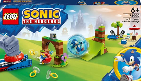 LEGO Sonic the Hedgehog 76990 Sfida della Sfera di Velocita