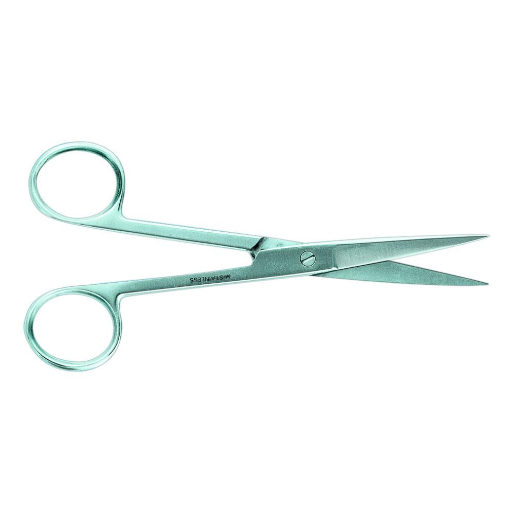 Forbici retta punte acute 14cm