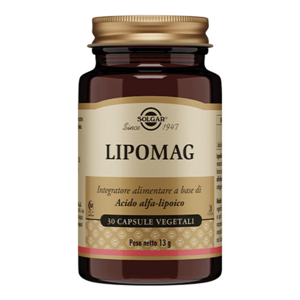 Solgar Lipomag Integratore Alimentare, 30 Capsule Vegetali