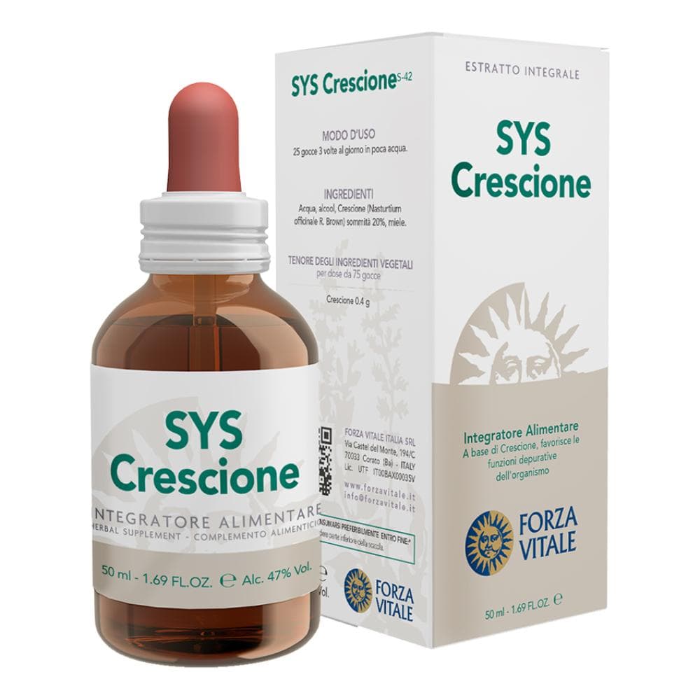 Sys Crescione Gocce 50ml