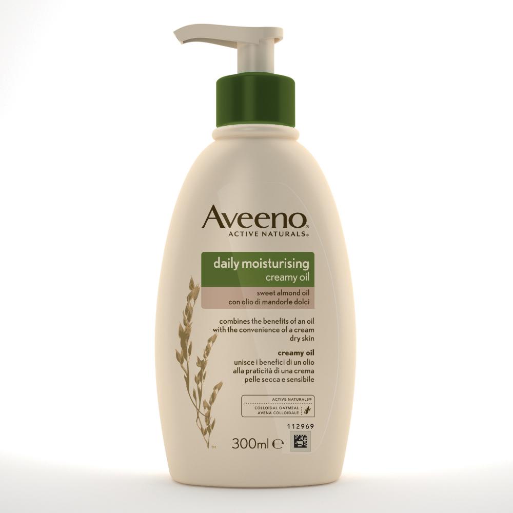 Aveeno Quotidiano Pn Crema Olio Idratante Corpo 300 Ml