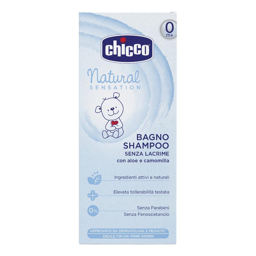 Chicco bagno shampoo natural sensation 200 ml