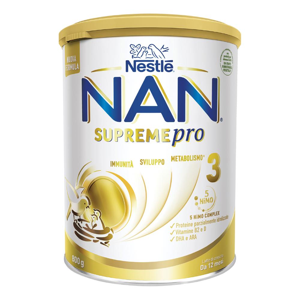 Nestle' nan supreme pro 3 800 g