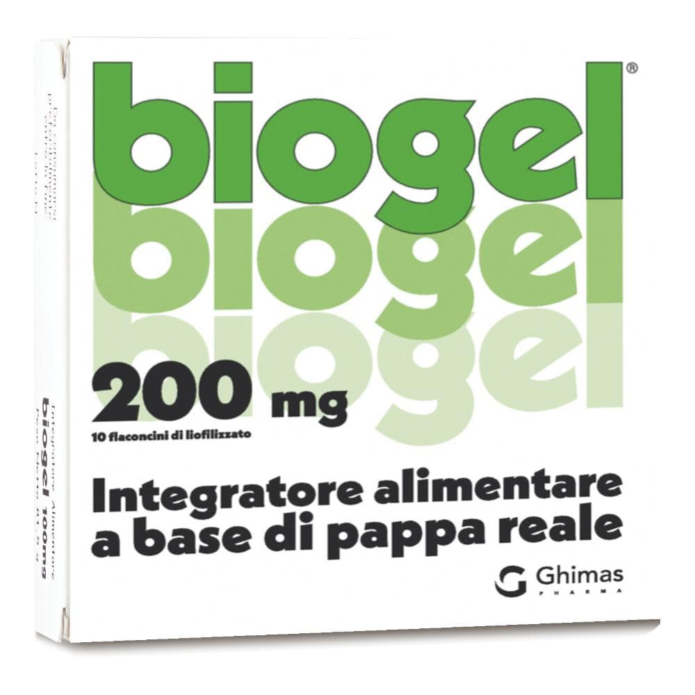 Biogel 200 10 flaconcini