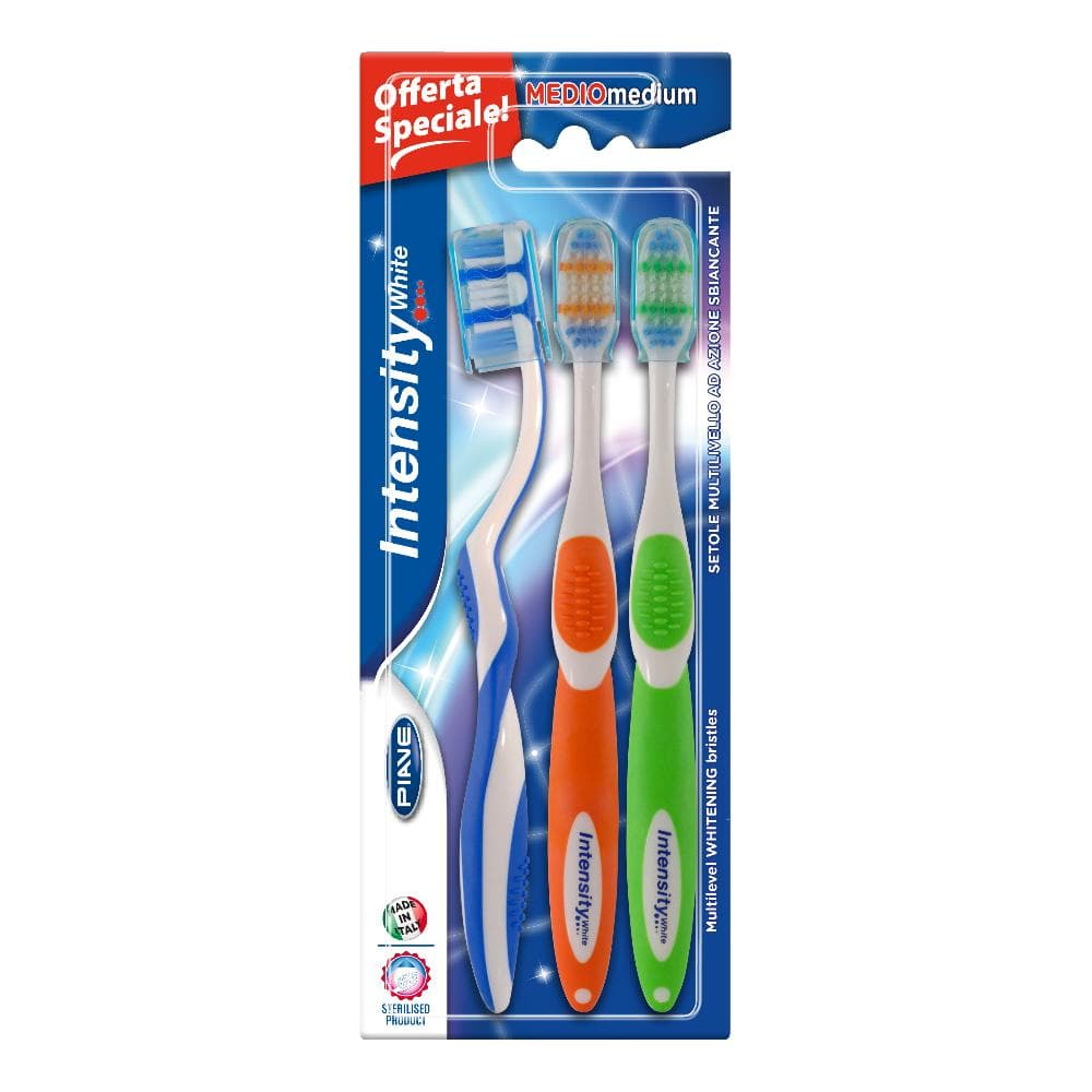 Intensity White - 3 Spazzolini