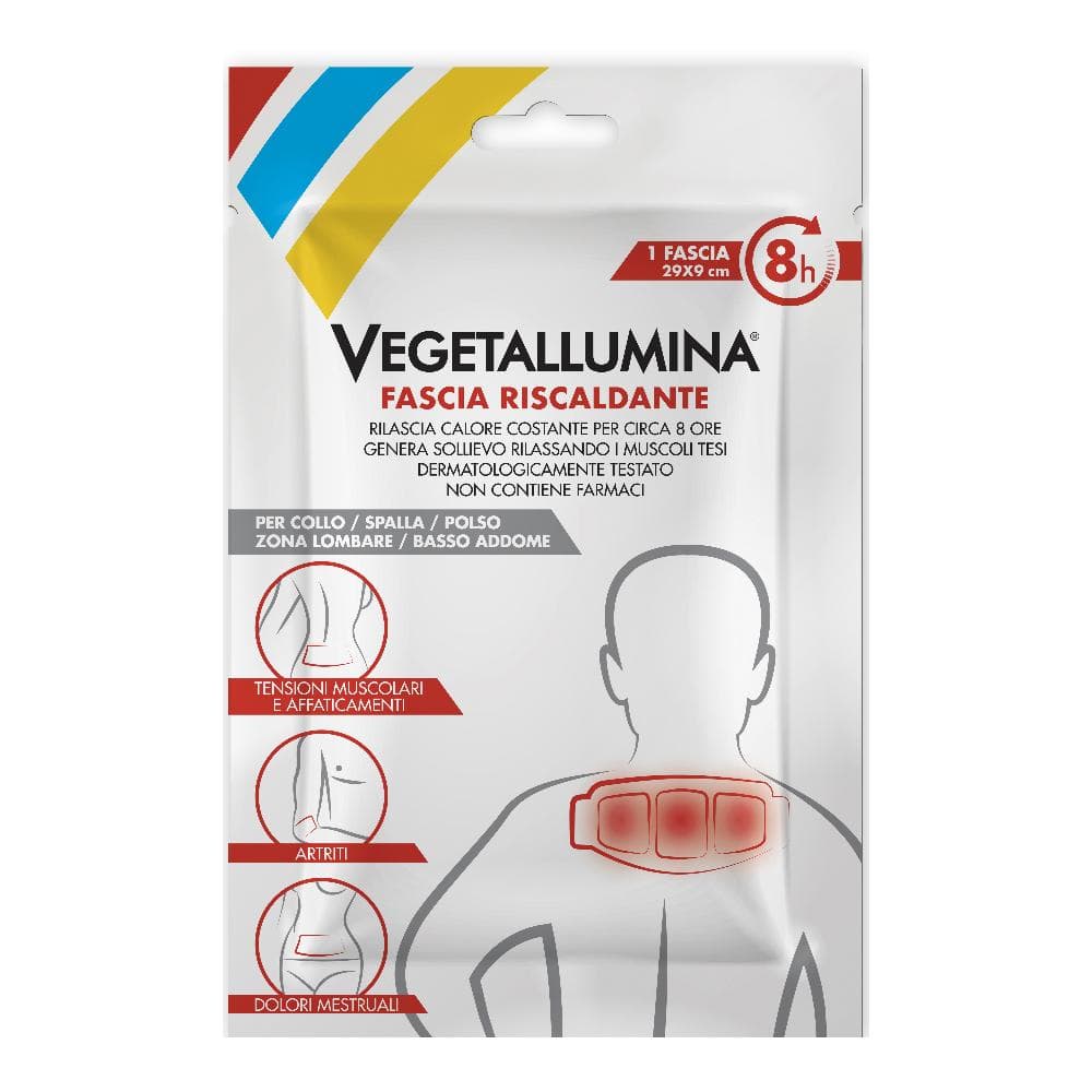 Vegetallumina fascia riscaldante 3 pezzi