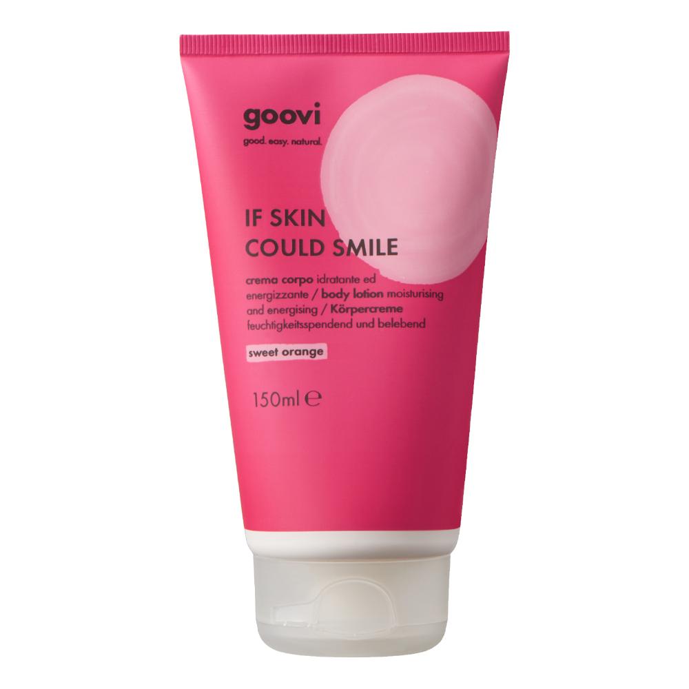 Goovi If Skin Could Smile Crema Corpo Energizzante Sweet Orange, 150ml